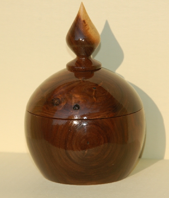 Walnut Lidded Box